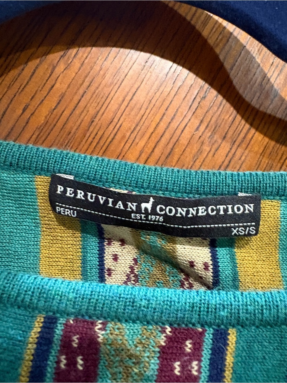 Peruvian Connection slouch top - Picture 3 of 6
